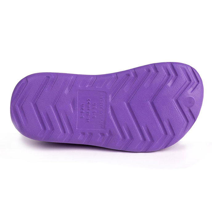 totes® SOLBOUNCE Kids Clog Purple Extra Image 3